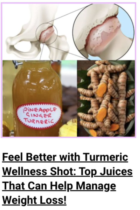 turmeric wellness shot